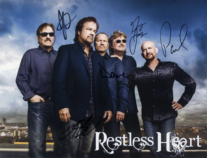 Restless Heart autograph