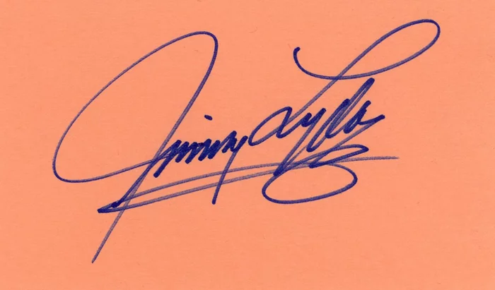 Jimmy Lydon autograph