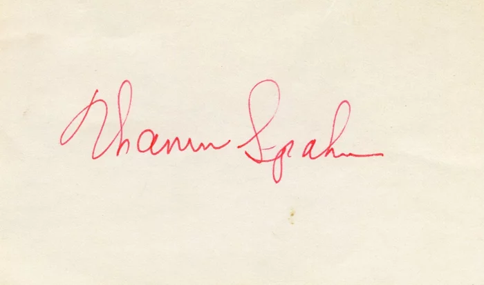 Warren Spahn autograph