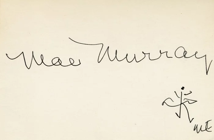 Mae Murray autograph