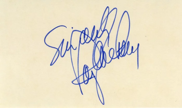 Ray Anthony autograph