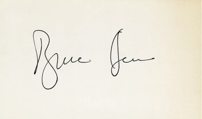 Bruce Dern autograph