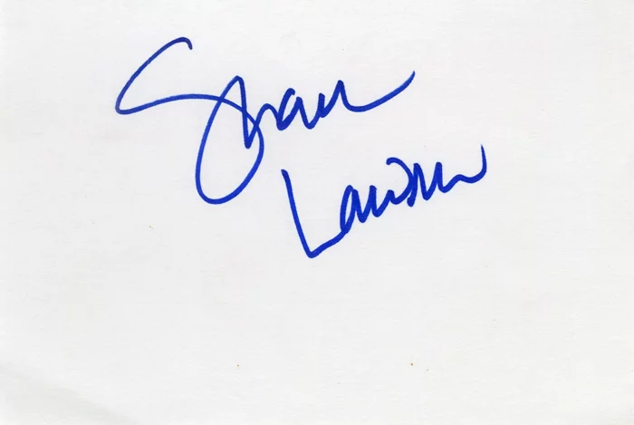 Sharon Lawrence autograph