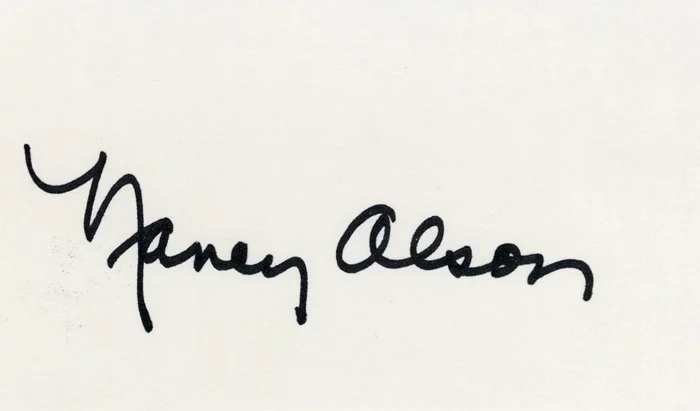 Nancy Olson autograph