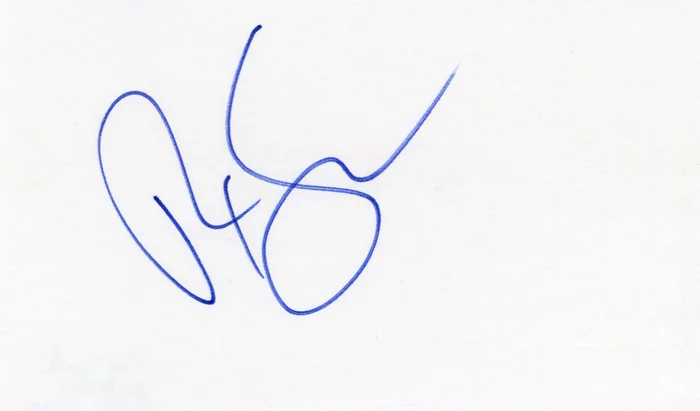 Rex Smith autograph