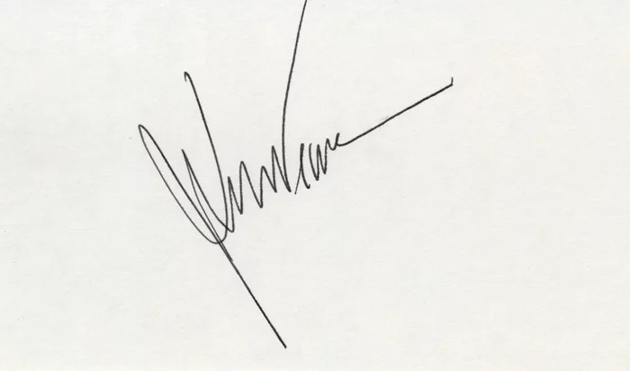 John Dean autograph
