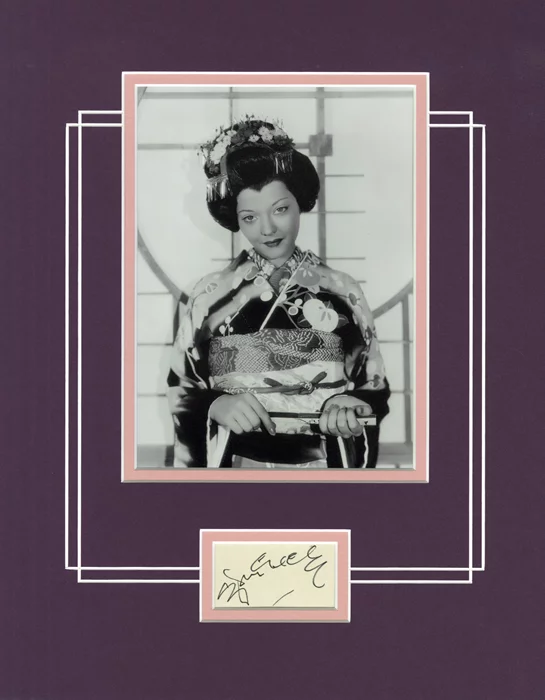Sylvia Sidney autograph