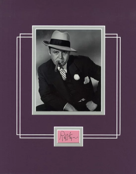 Rod Steiger autograph