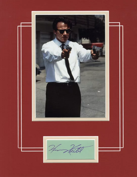 Harvey Keitel autograph