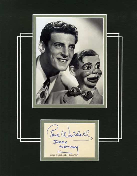 Paul Winchell autograph
