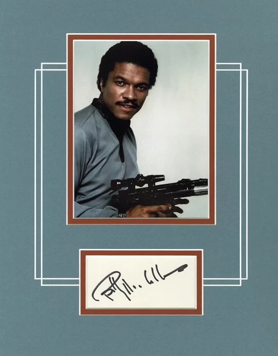 Billy Dee Williams autograph