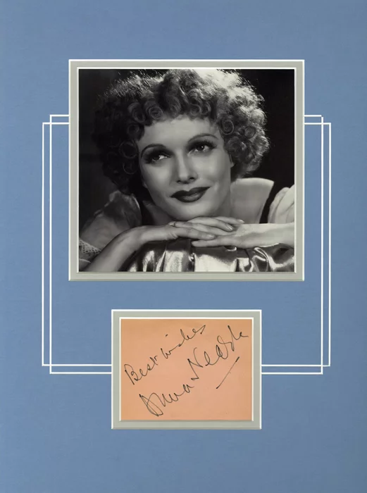 Anna Neagle autograph
