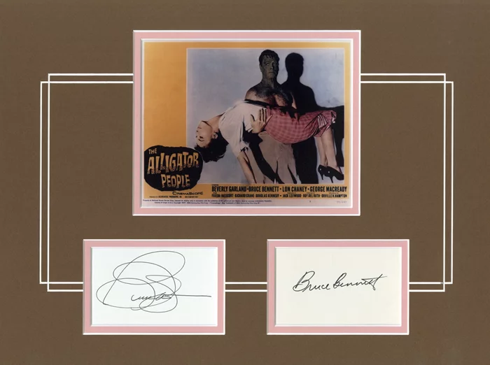 The Alligator People autograph