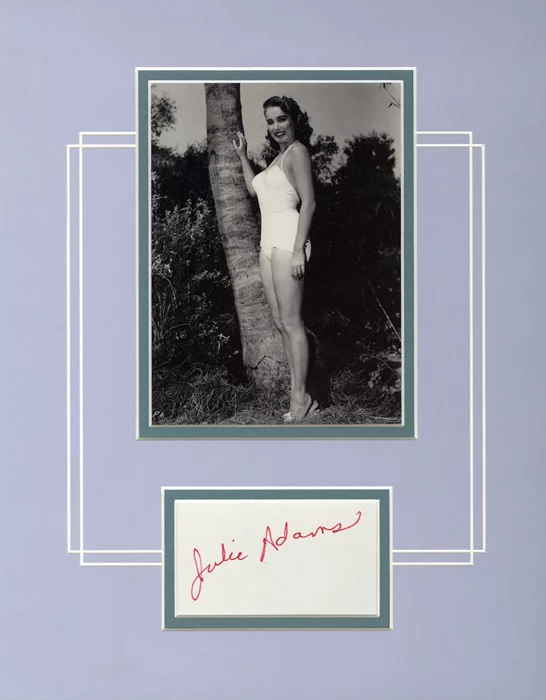Julie Adams autograph