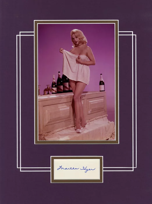Martha Hyer autograph