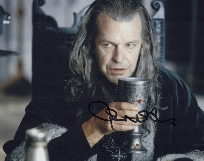 John Noble autograph