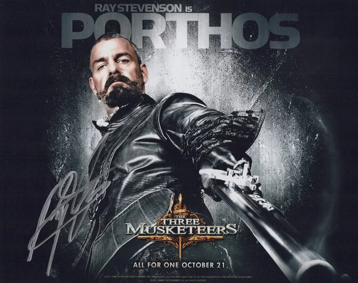 Ray Stevenson autograph