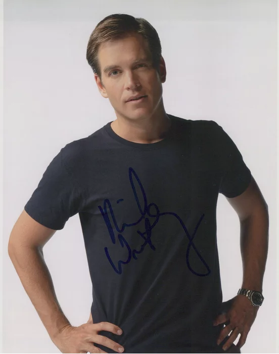 Michael Weatherly autograph