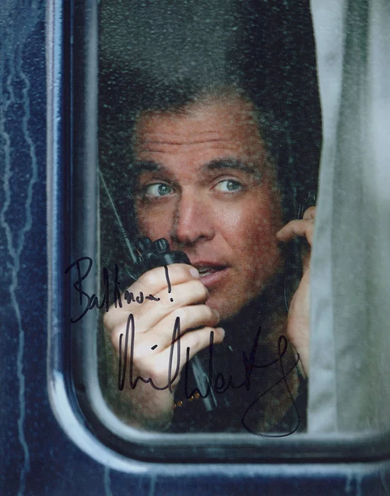 Michael Weatherly autograph