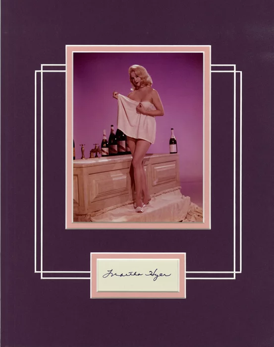 Martha Hyer autograph