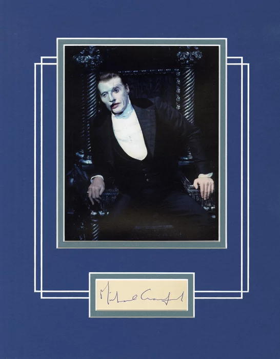 Michael Crawford autograph