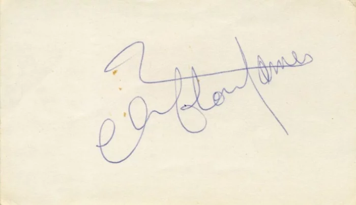 Clifton James autograph