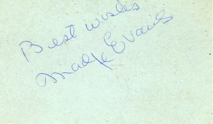 Madge Evans autograph