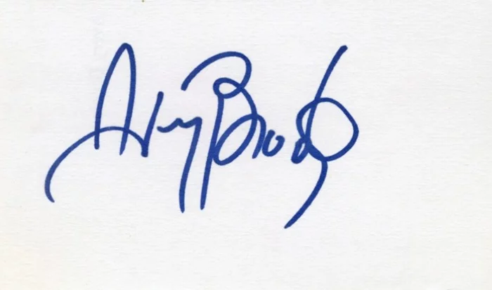Avery Brooks autograph