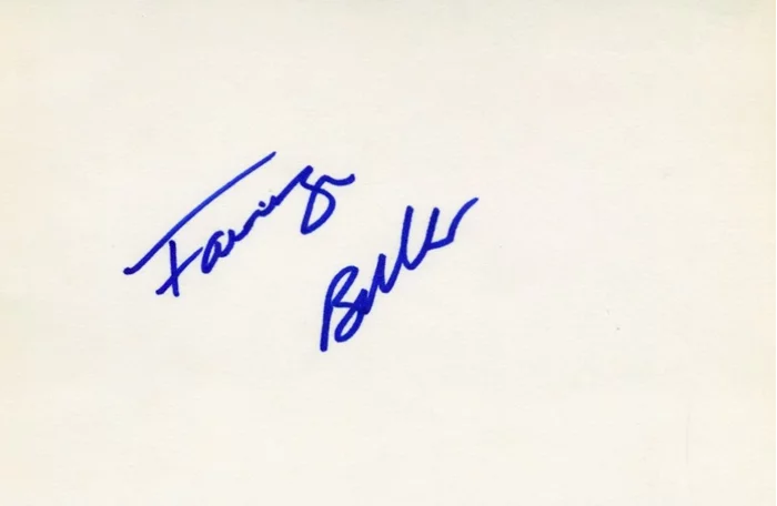 Fairuza Balk autograph