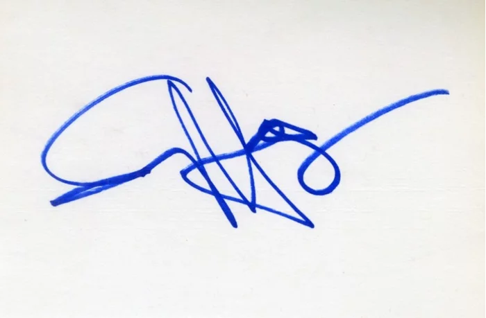 Sammy Hagar autograph