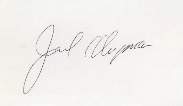 Jack Klugman autograph