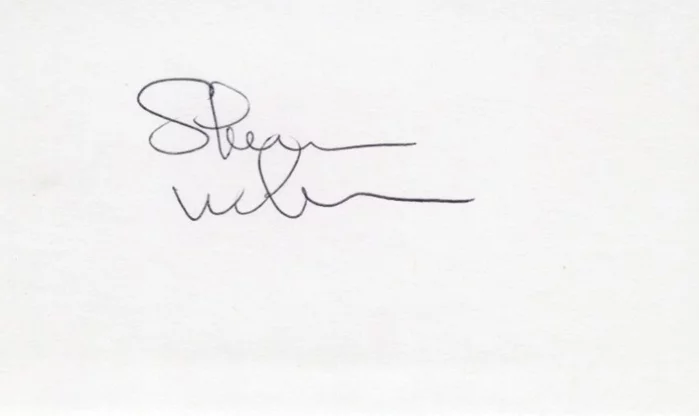 Steven Weber autograph