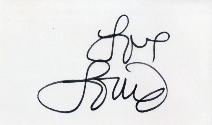 Louie Anderson autograph