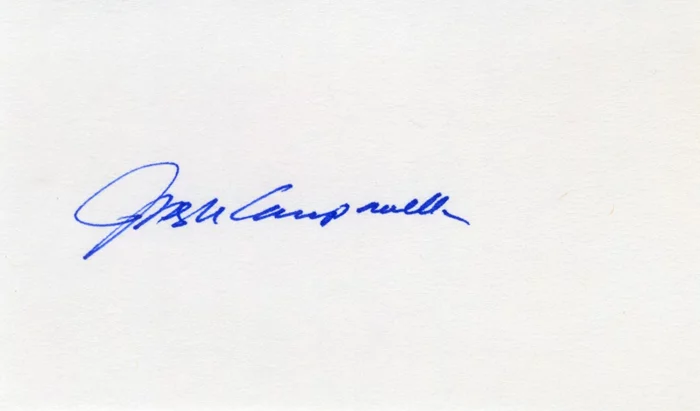 Joseph Campanella autograph
