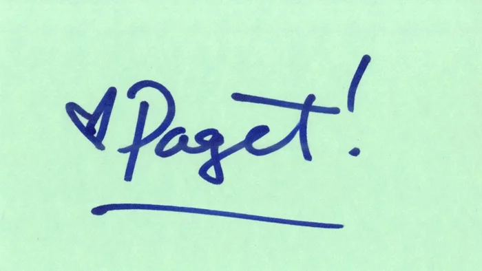 Paget Brewster autograph