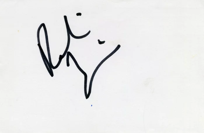 Robin Thicke autograph