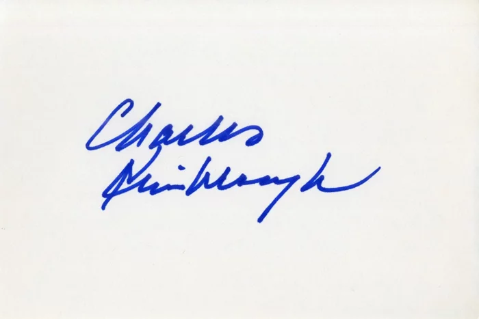 Charles Kimbrough autograph