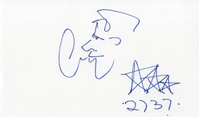 Charles Fleischer autograph