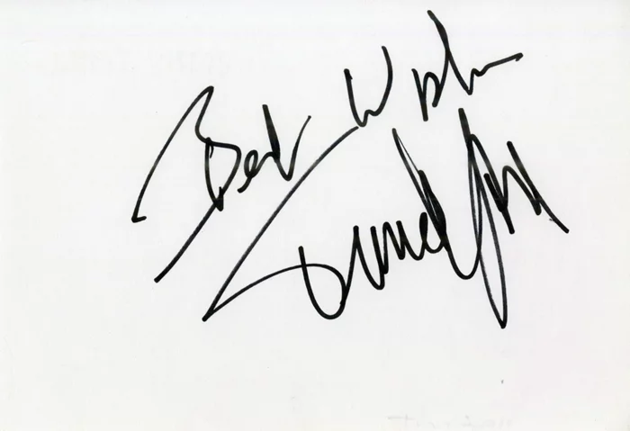 Timothy Spall autograph