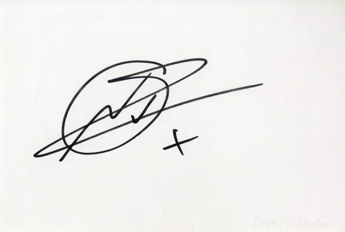 Noel Clarke autograph