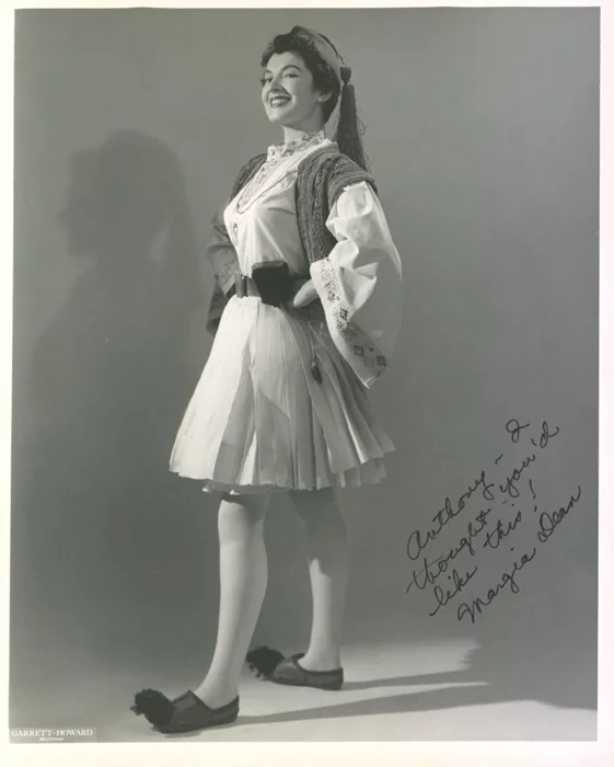 Margia Dean autograph