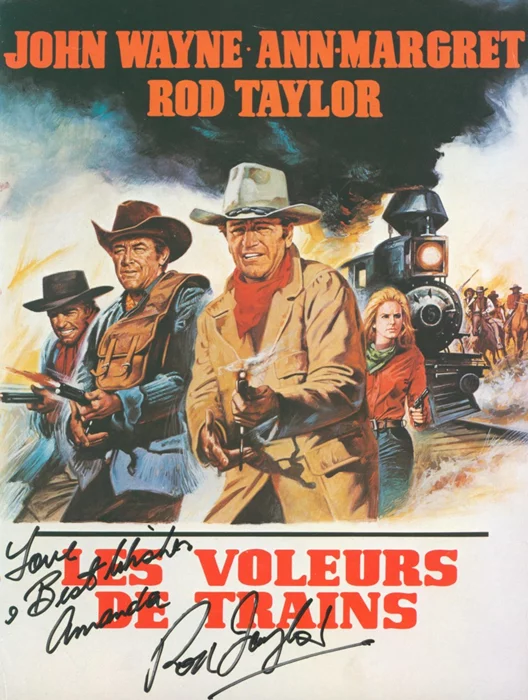Rod Taylor autograph