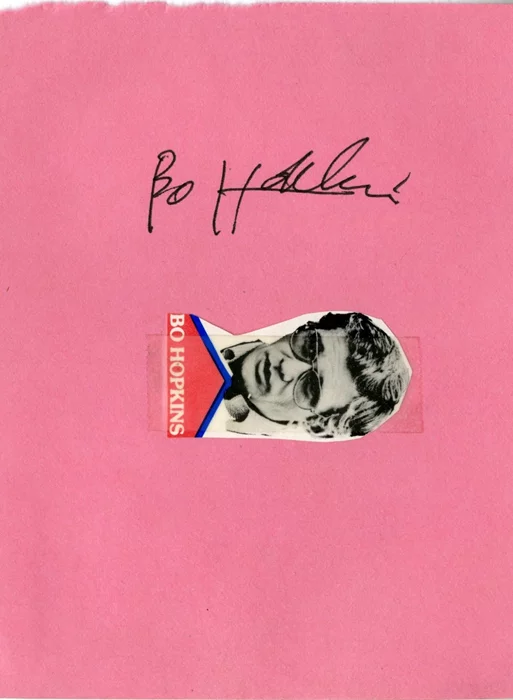 Bo Hopkins autograph