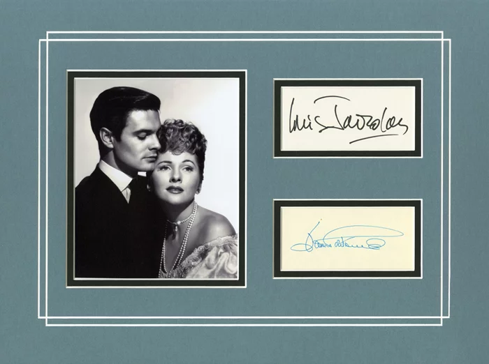 Letter From An Unknown Woman autograph