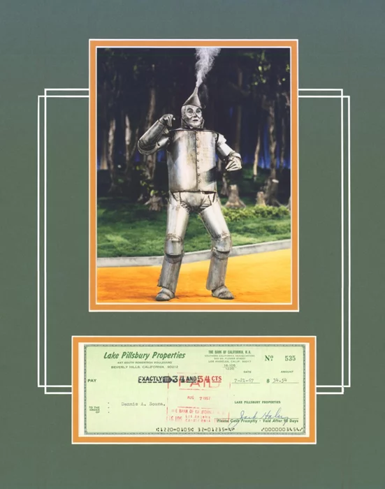 Jack Haley autograph