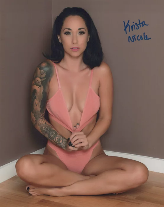 Krista Nicole autograph