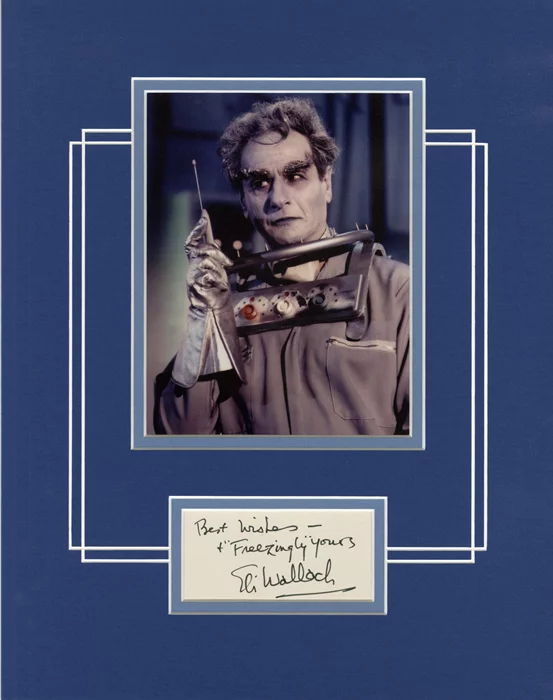 Eli Wallach autograph