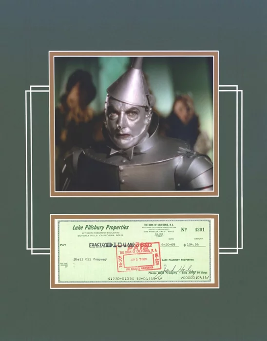 Jack Haley autograph