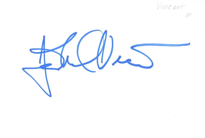 Jan-Michael Vincent autograph