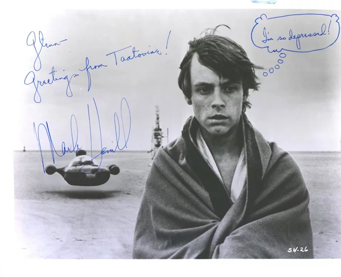 Mark Hamill autograph